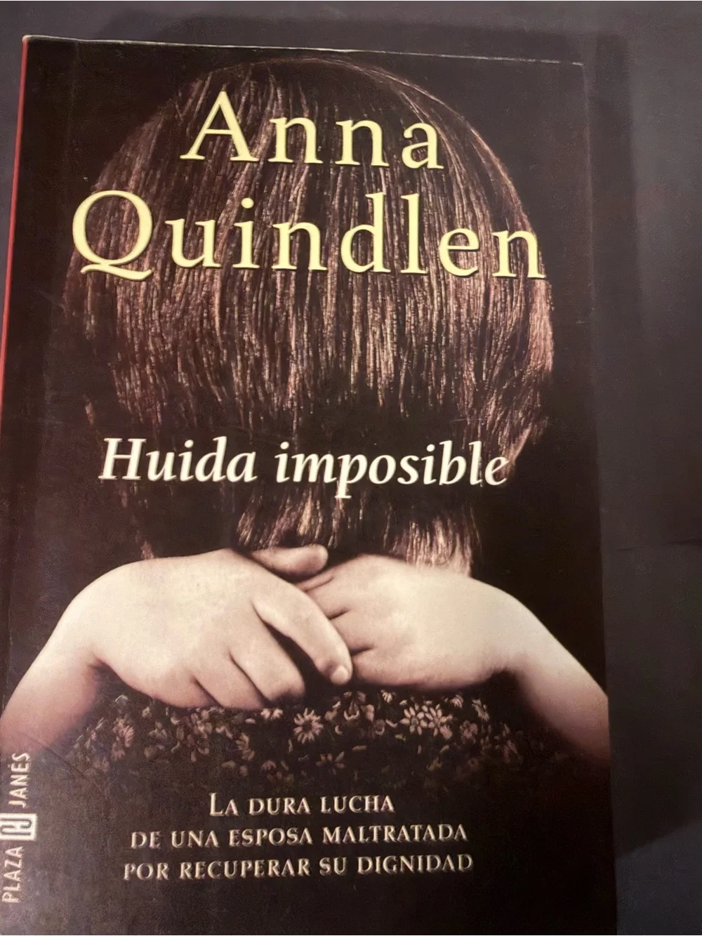 Anna Quindlen - Huida imposible (Spanish Paperback)